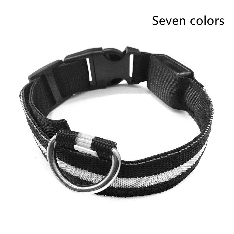 Nylon Luminous Dog Collar
