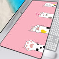 Large Cat Paw Mouse Pad – Cartoon Desk Mat for Cat Lovers