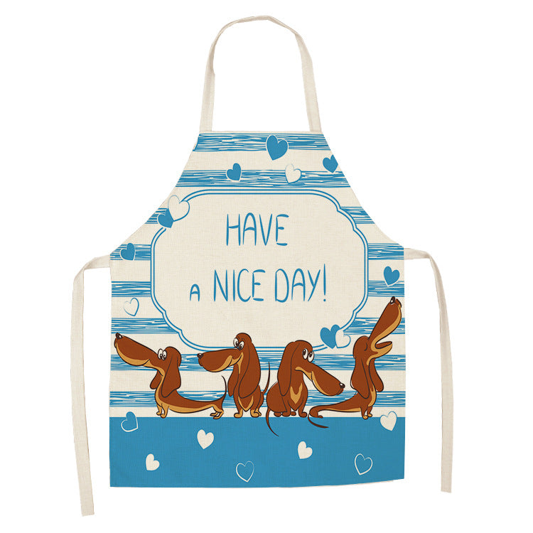 Cartoon Dog Apron