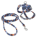 Japanese Print Cat Harness & Lead – Stylish Chest Strap for Cats