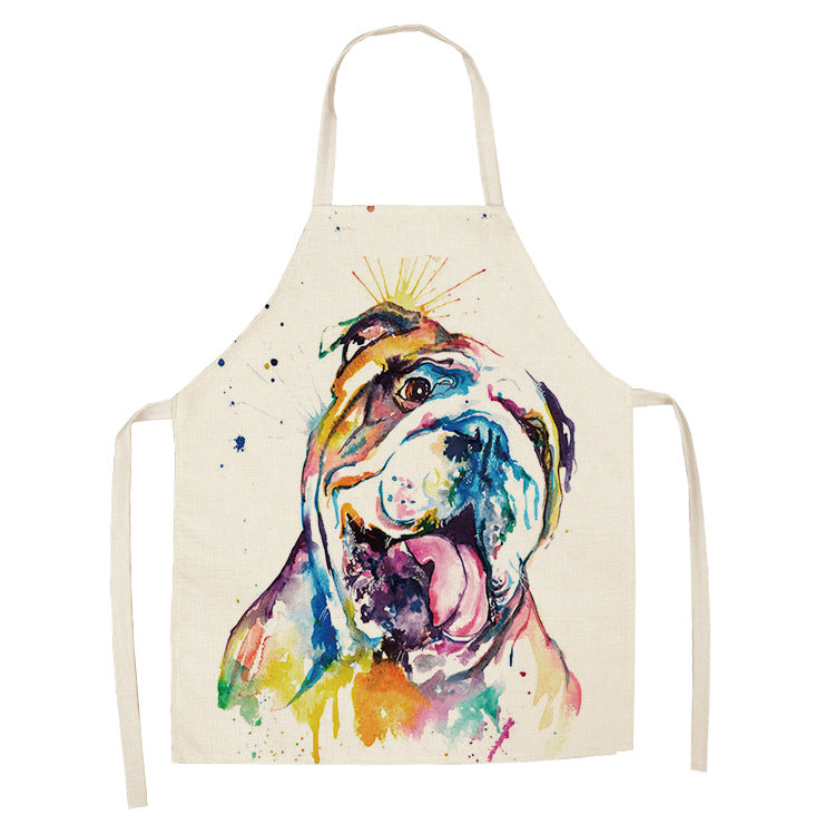 Cartoon Dog Apron