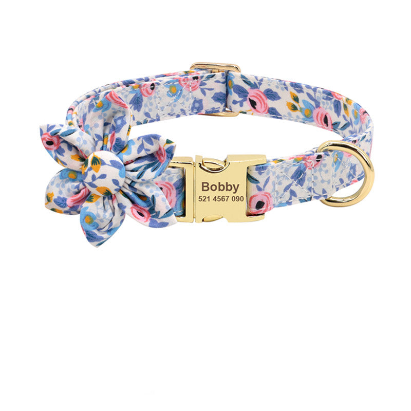 Personalized Nylon Dog Collar