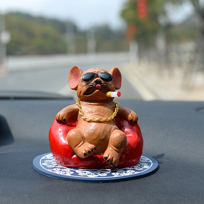 French Bulldog Resin Figurine