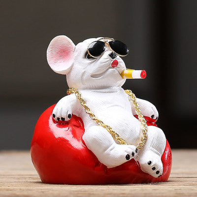 French Bulldog Resin Figurine
