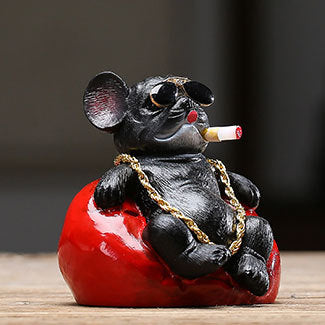 French Bulldog Resin Figurine