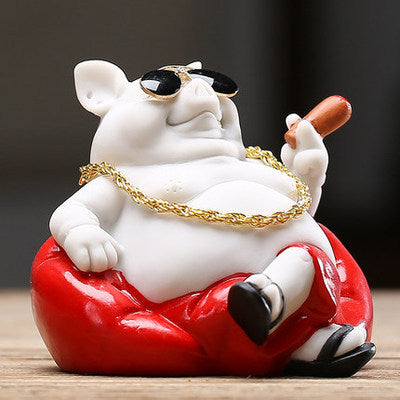 French Bulldog Resin Figurine