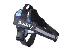 Personalized Camo Dog Harness