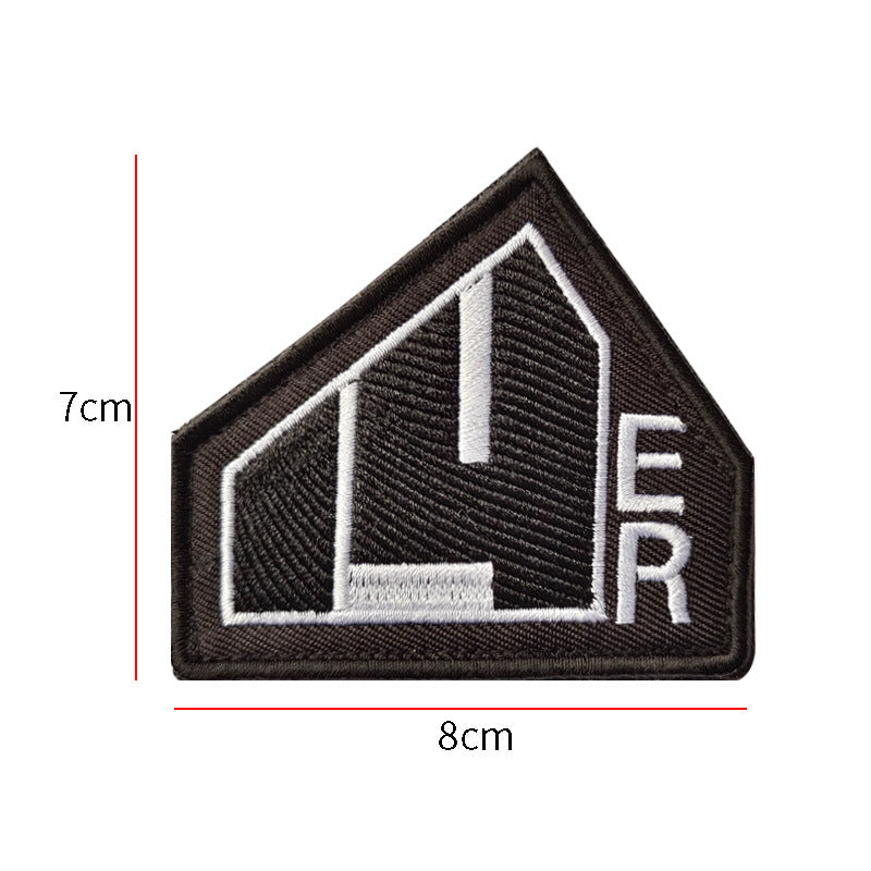 K9 Military Dog Embroidered Velcro Badge