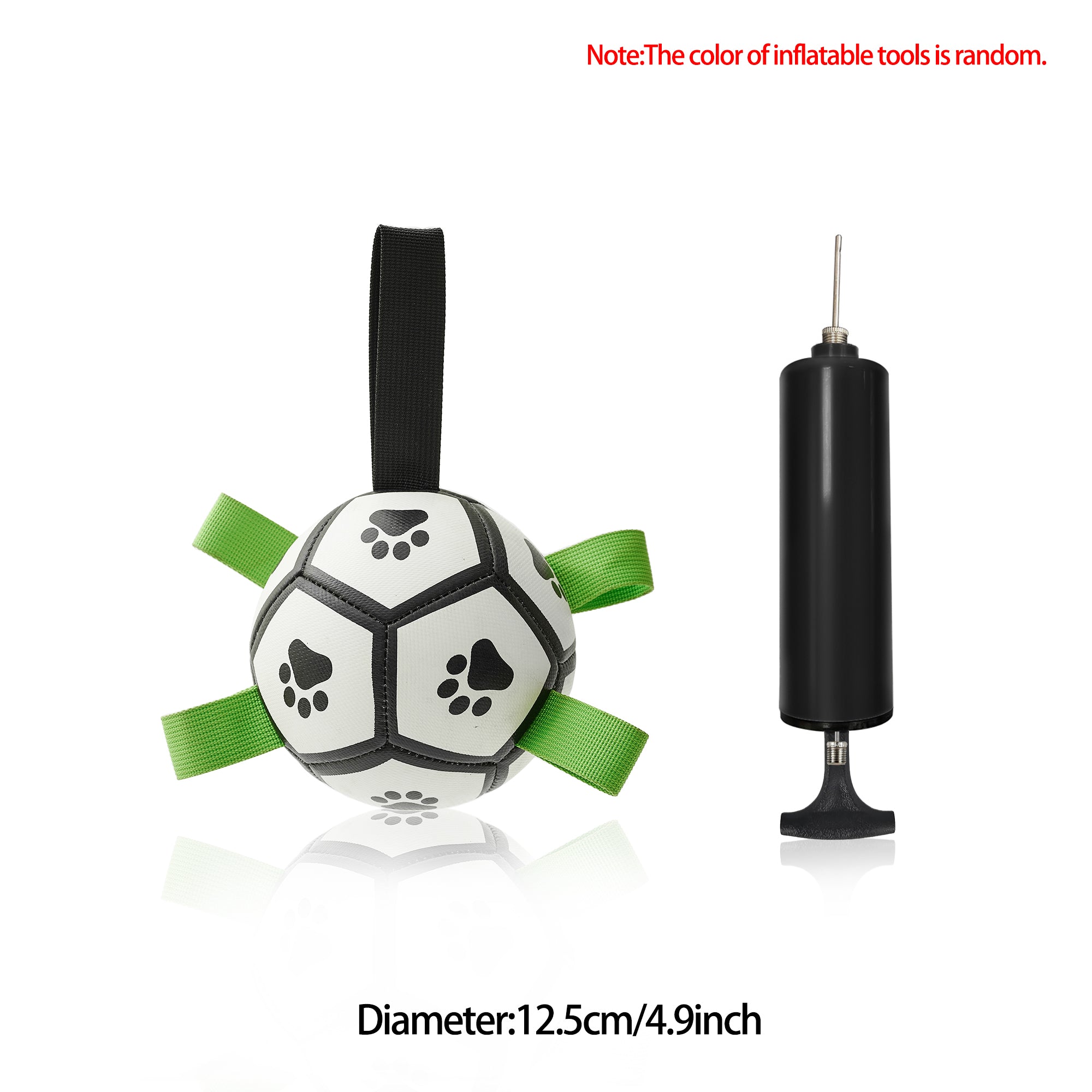 Interactive Dog Football Toy – Bouncy Soccer Ball for Large Dogs
