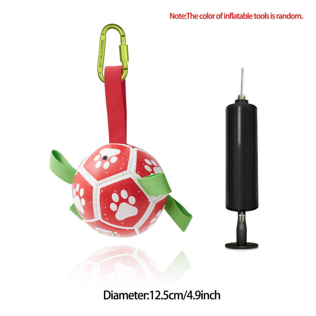 Interactive Dog Football Toy – Bouncy Soccer Ball for Large Dogs