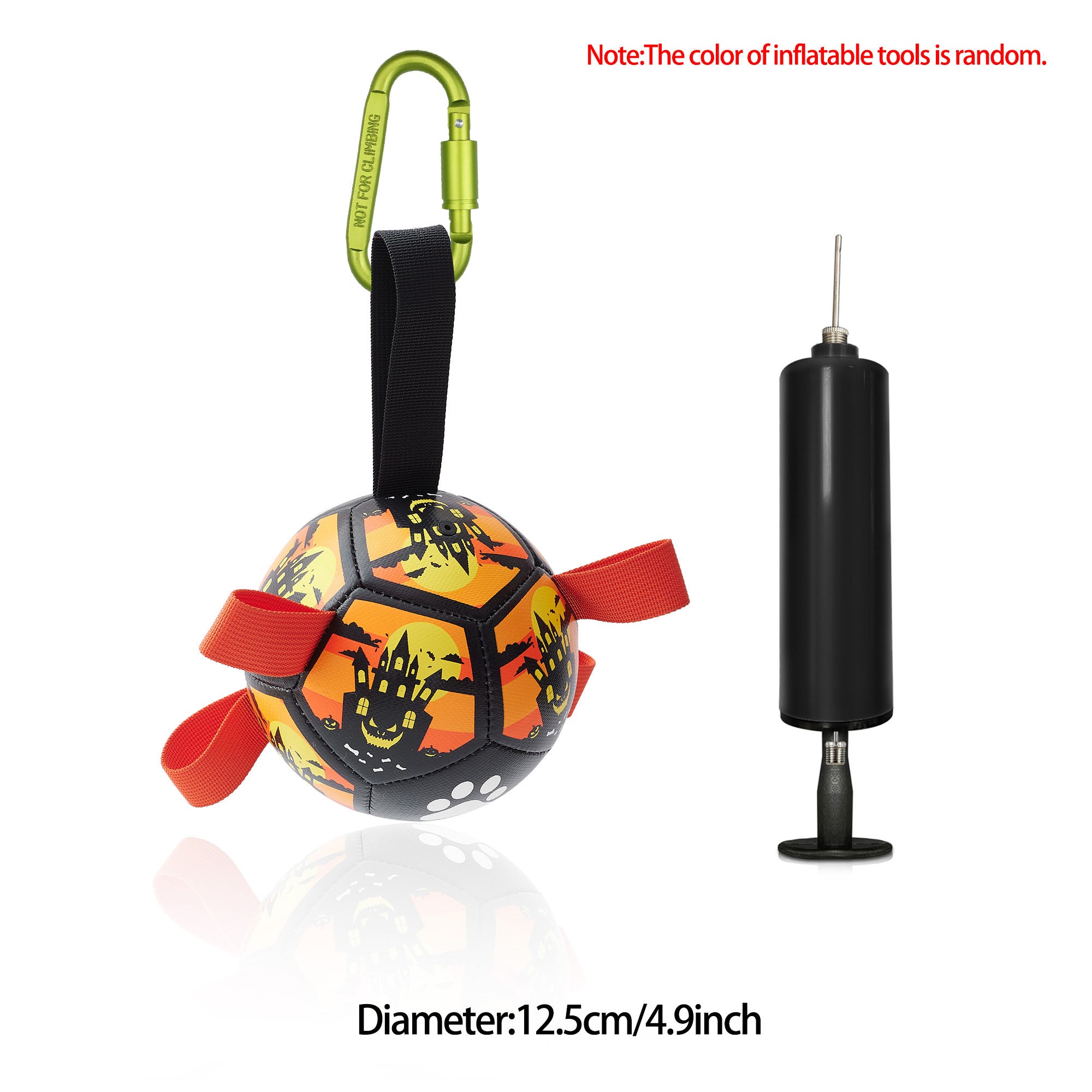 Interactive Dog Football Toy – Bouncy Soccer Ball for Large Dogs