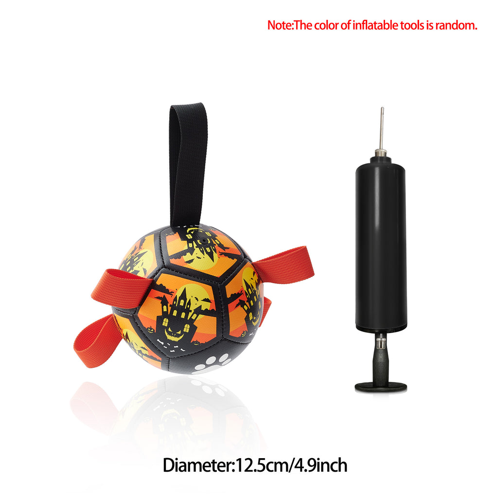 Interactive Dog Football Toy – Bouncy Soccer Ball for Large Dogs