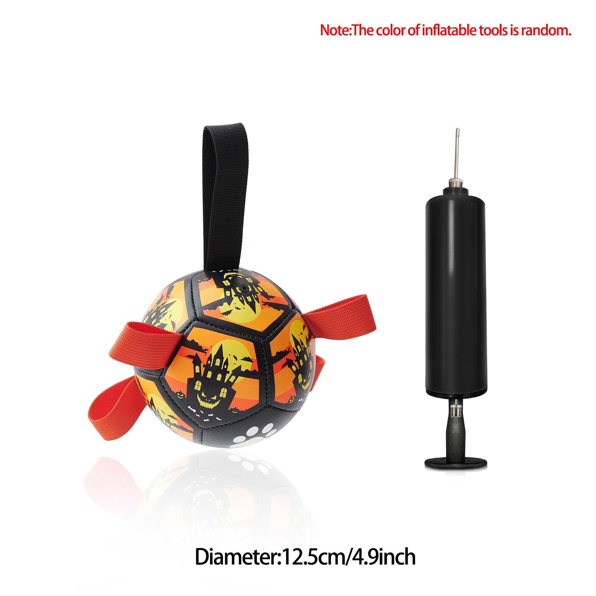 Interactive Dog Football Toy – Bouncy Soccer Ball for Large Dogs