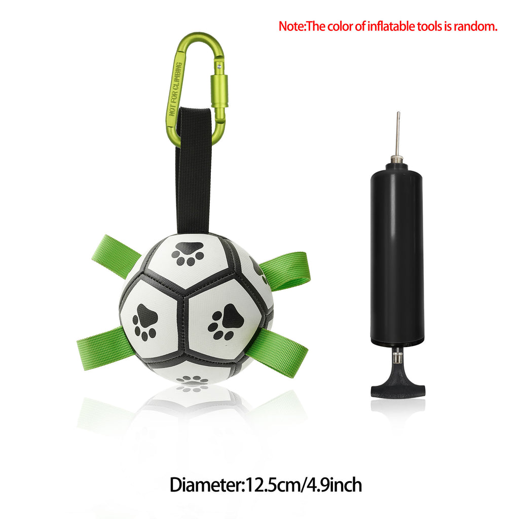Interactive Dog Football Toy – Bouncy Soccer Ball for Large Dogs