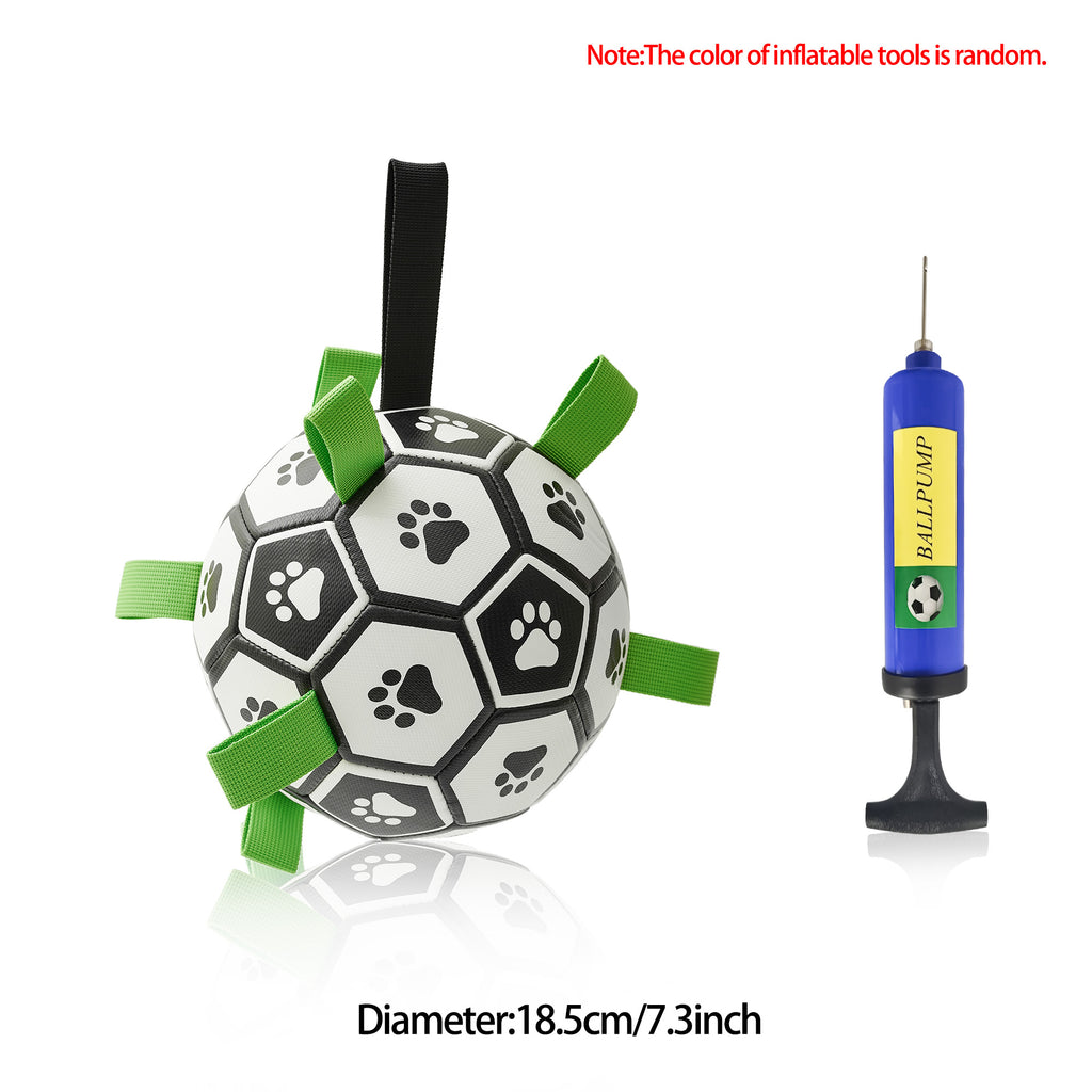 Interactive Dog Football Toy – Bouncy Soccer Ball for Large Dogs