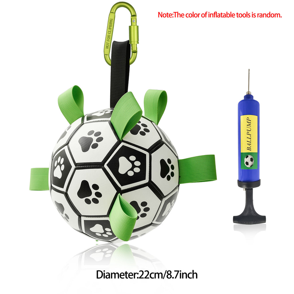 Interactive Dog Football Toy – Bouncy Soccer Ball for Large Dogs