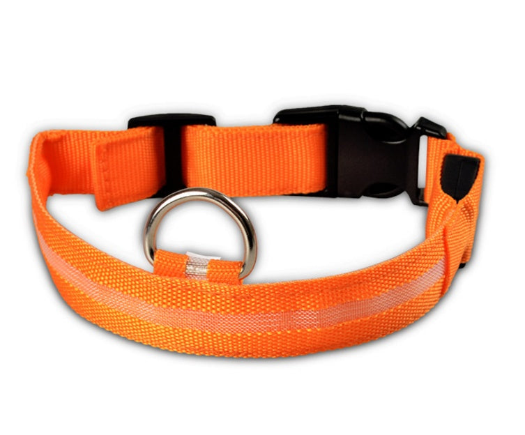 Nylon Luminous Dog Collar
