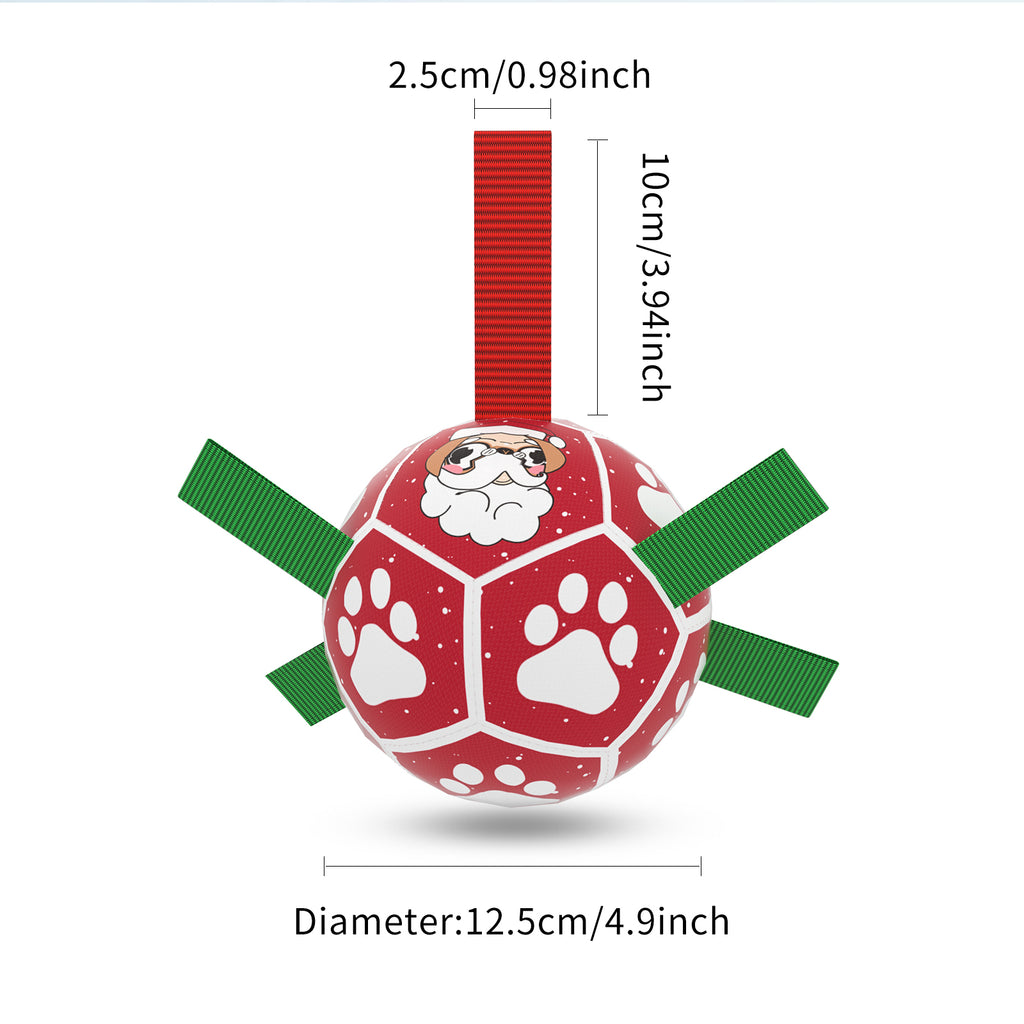 Interactive Dog Football Toy – Bouncy Soccer Ball for Large Dogs