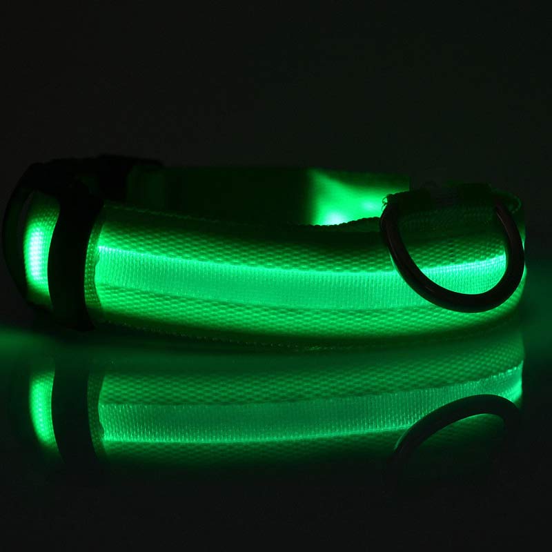 Nylon Luminous Dog Collar