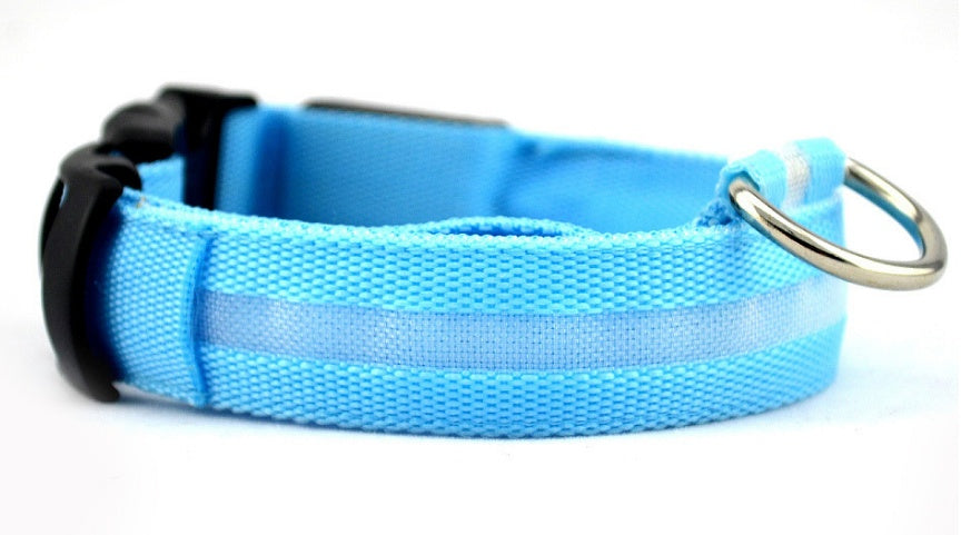 Nylon Luminous Dog Collar