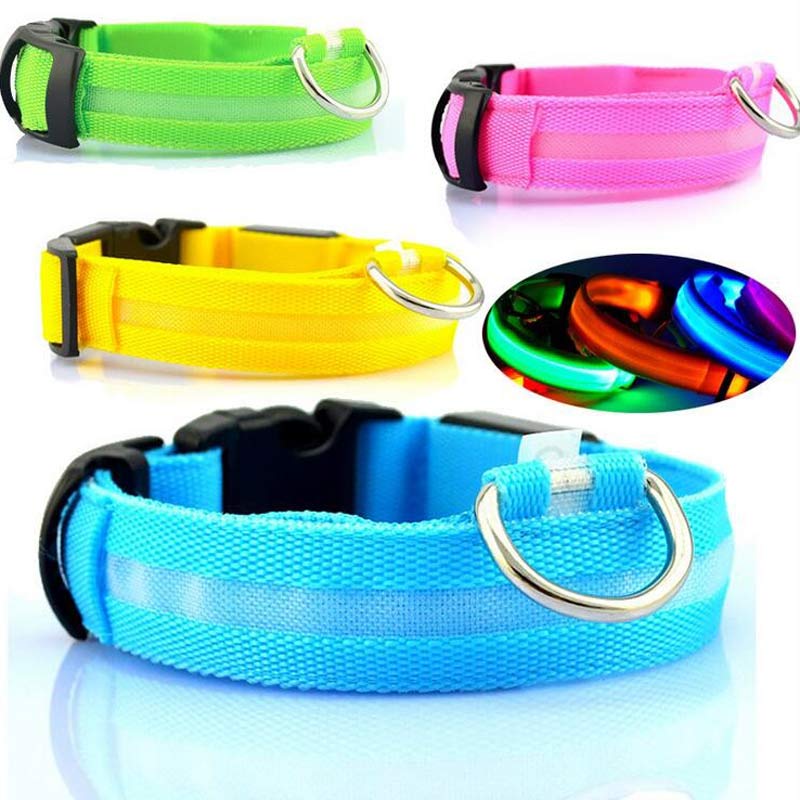 Nylon Luminous Dog Collar