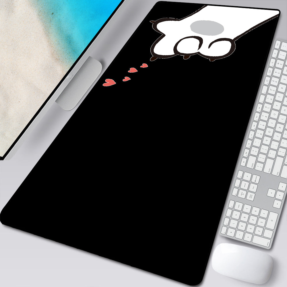 Large Cat Paw Mouse Pad – Cartoon Desk Mat for Cat Lovers