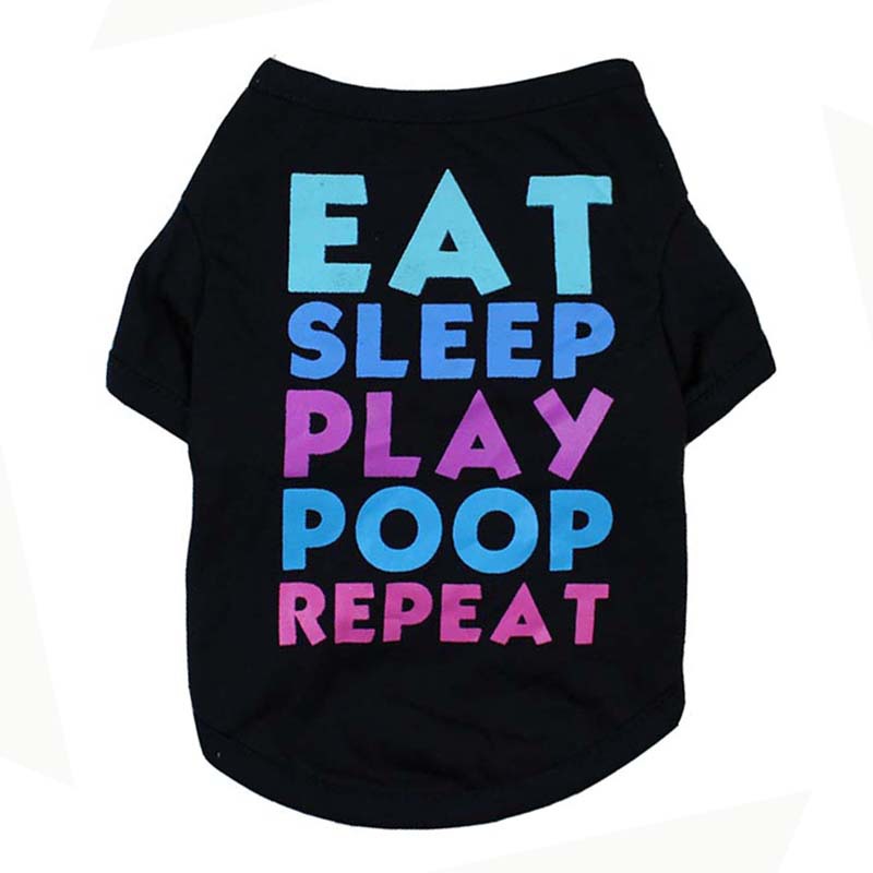 Eat Sleep Play Poop Repeat Dog Shirt