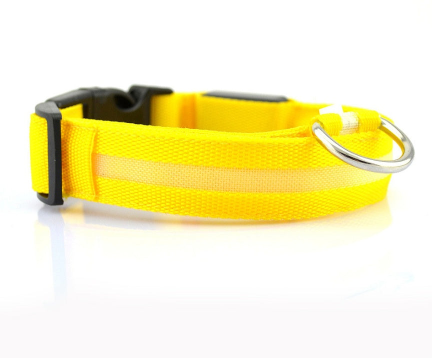 Nylon Luminous Dog Collar