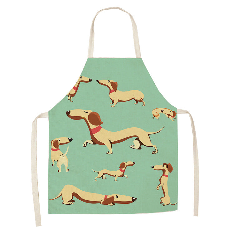 Cartoon Dog Apron