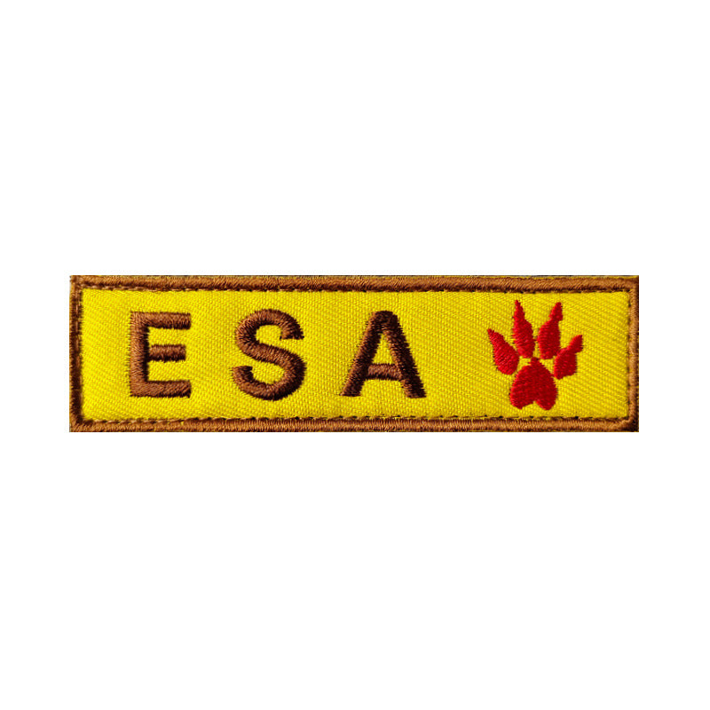 K9 Military Dog Embroidered Velcro Badge