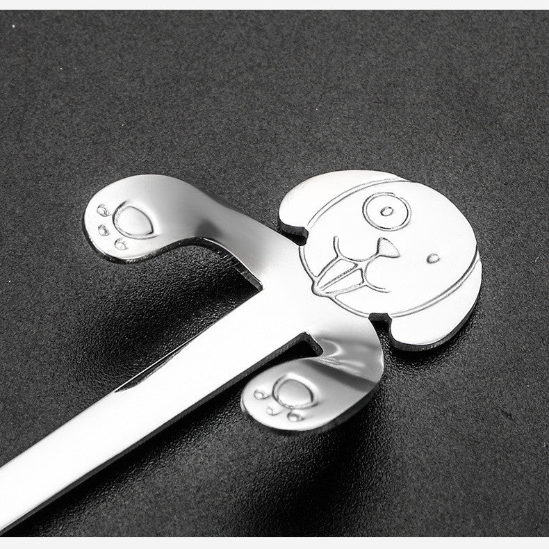 Creative Handle Hanging Dog Coffee Spoon