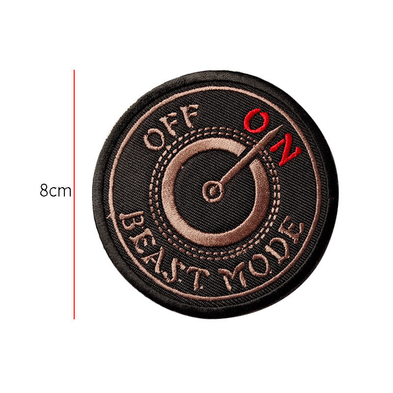 K9 Military Dog Embroidered Velcro Badge