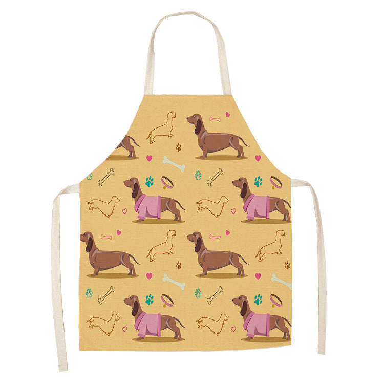 Cartoon Dog Apron