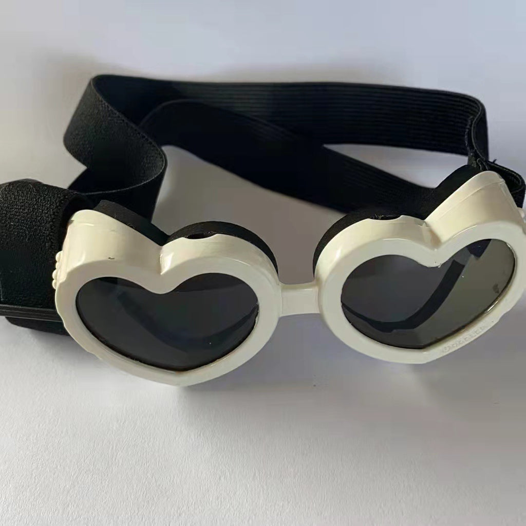 Heart-Shaped Dog Goggles