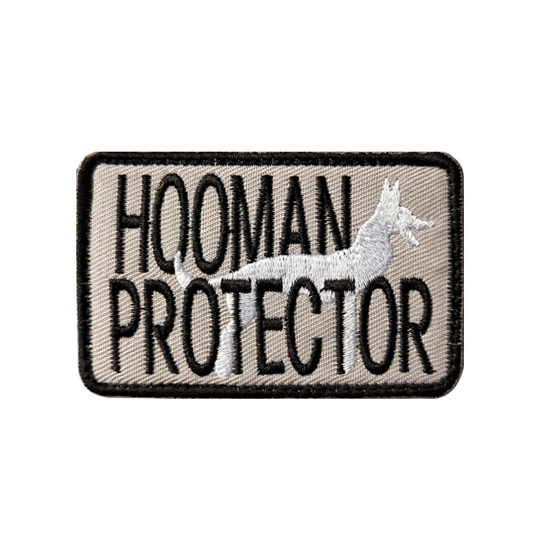 K9 Military Dog Embroidered Velcro Badge