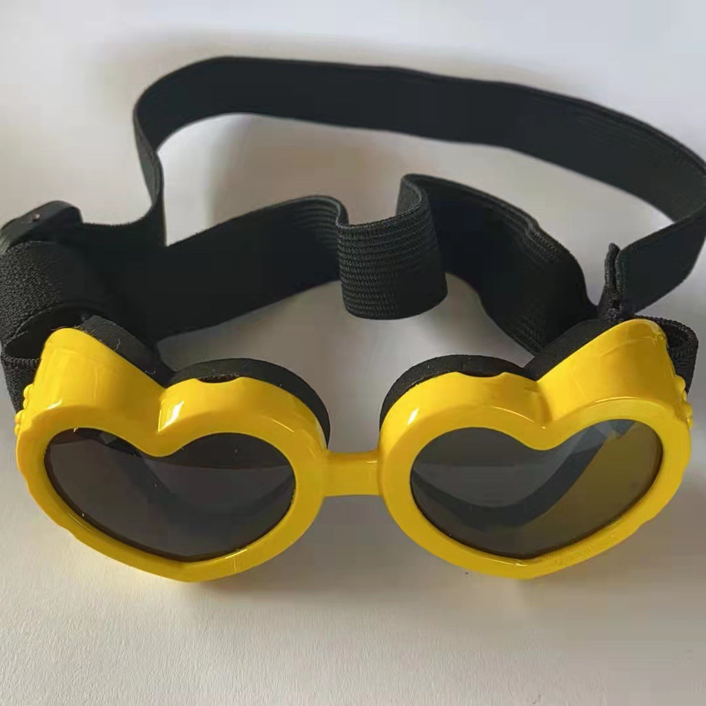 Heart-Shaped Dog Goggles