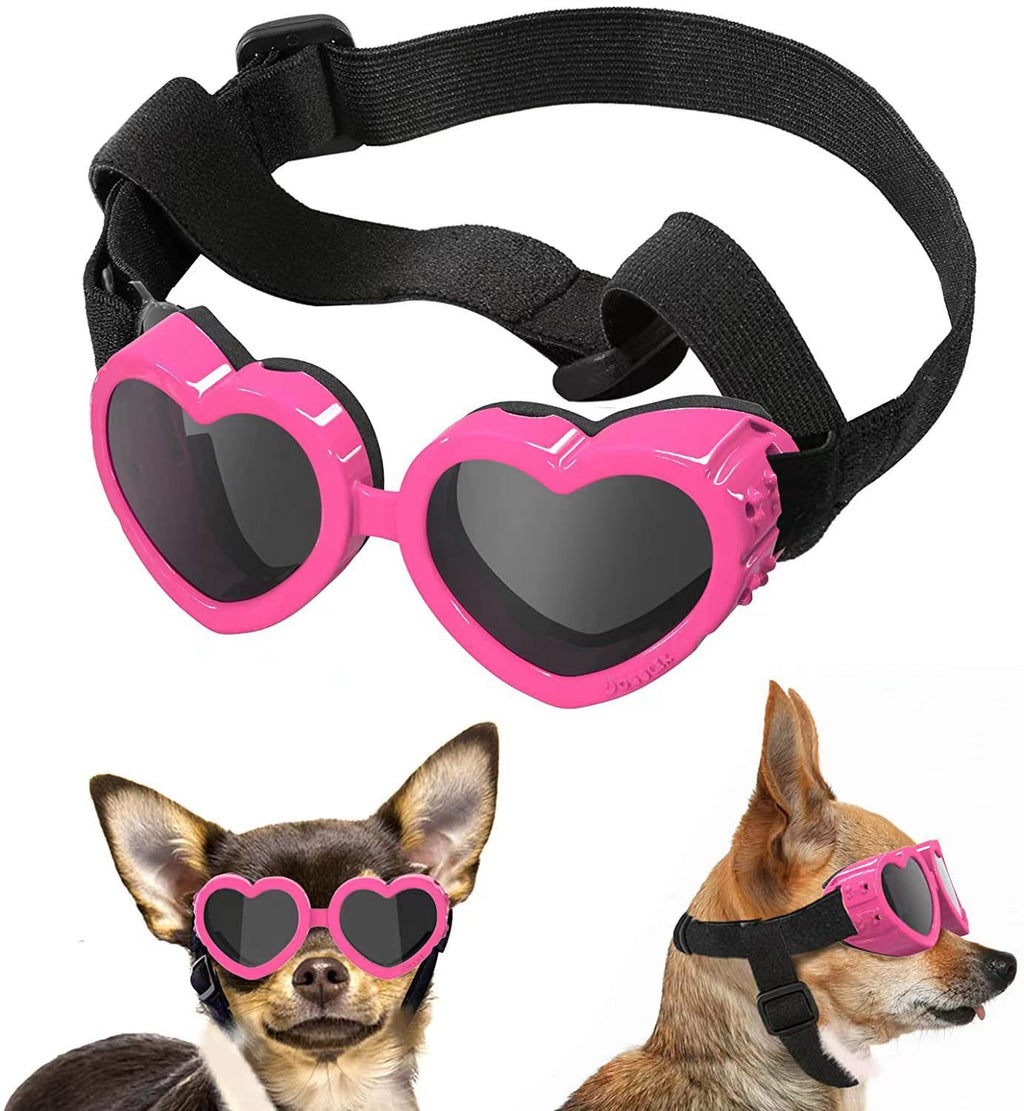 Heart-Shaped Dog Goggles