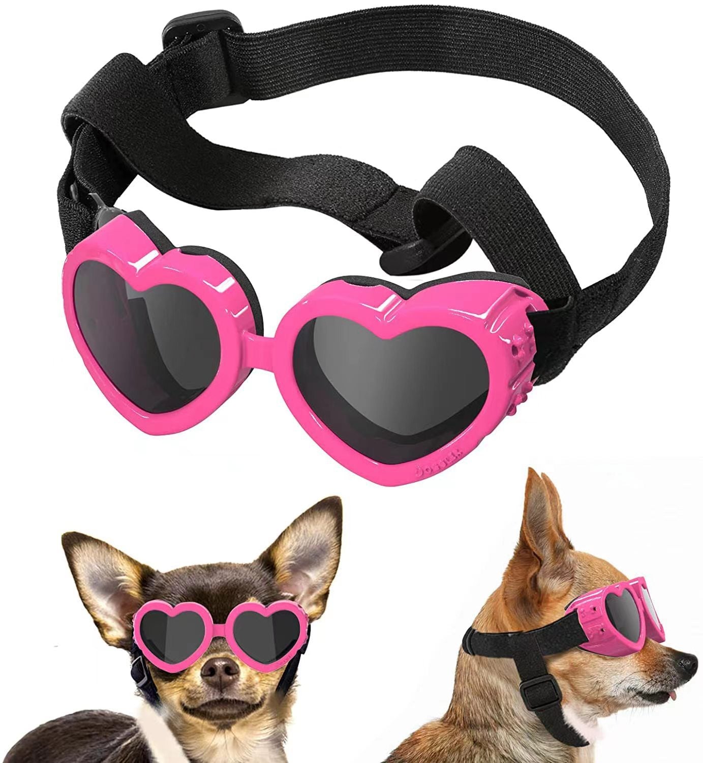 Heart-Shaped Dog Goggles